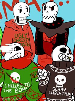 Truyện tranh Christmas Party Au Comic Undertale